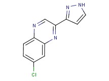 7-chloro-2-(1H-pyrazol-3-yl)quinoxaline