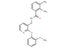 N-{[2-(2-methoxyphenoxy)pyridin-3-yl]methyl}-2,3-dimethylbenzamide
