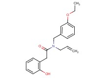 N-allyl-N-(3-ethoxybenzyl)-2-(2-hydroxyphenyl)acetamide