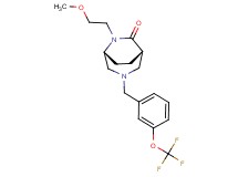(1S*,5R*)-6-(2-methoxyethyl)-3-[3-(trifluoromethoxy)benzyl]-3,6-diazabicyclo[3.2.2]nonan-7-one