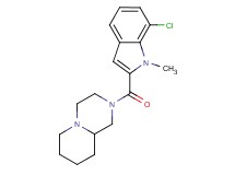 2-[(7-chloro-1-methyl-1H-indol-2-yl)carbonyl]octahydro-2H-pyrido[1,2-a]pyrazine