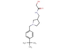 N-{[1-(4-tert-butylbenzyl)pyrrolidin-3-yl]methyl}-2-hydroxyacetamide