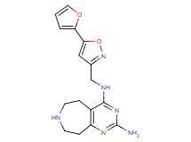 N~4~-{[5-(2-furyl)-3-isoxazolyl]methyl}-6,7,8,9-tetrahydro-5H-pyrimido[4,5-d]azepine-2,4-diamine dihydrochloride