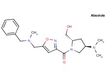 [(2S,4R)-1-[(5-{[benzyl(methyl)amino]methyl}isoxazol-3-yl)carbonyl]-4-(dimethylamino)pyrrolidin-2-yl]methanol