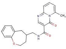 6-methyl-4-oxo-N-(2,3,4,5-tetrahydro-1-benzoxepin-4-ylmethyl)-4H-pyrido[1,2-a]pyrimidine-3-carboxamide