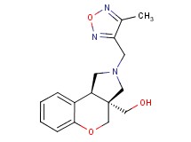 [(3aS*,9bS*)-2-[(4-methyl-1,2,5-oxadiazol-3-yl)methyl]-1,2,3,9b-tetrahydrochromeno[3,4-c]pyrrol-3a(4H)-yl]methanol