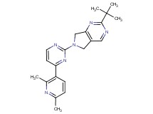2-tert-butyl-6-[4-(2,6-dimethylpyridin-3-yl)pyrimidin-2-yl]-6,7-dihydro-5H-pyrrolo[3,4-d]pyrimidine