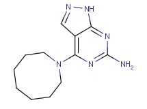 4-(1-azocanyl)-1H-pyrazolo[3,4-d]pyrimidin-6-amine