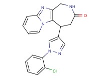 5-[1-(2-chlorophenyl)-1H-pyrazol-4-yl]-1,2,4,5-tetrahydro-3H-pyrido[1',2':1,2]imidazo[4,5-c]azepin-3-one