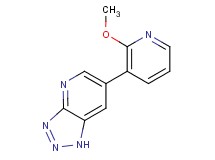 6-(2-methoxypyridin-3-yl)-1H-[1,2,3]triazolo[4,5-b]pyridine