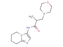 2-methyl-3-morpholin-4-yl-N-(5,6,7,8-tetrahydroimidazo[1,2-a]pyridin-3-yl)propanamide