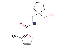 N-{[1-(hydroxymethyl)cyclopentyl]methyl}-3-methyl-2-furamide