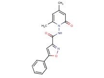 N-(4,6-dimethyl-2-oxopyridin-1(2H)-yl)-5-phenylisoxazole-3-carboxamide