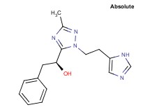 (1S)-1-{1-[2-(1H-imidazol-5-yl)ethyl]-3-methyl-1H-1,2,4-triazol-5-yl}-2-phenylethanol