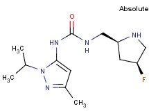 N-{[(2S,4S)-4-fluoropyrrolidin-2-yl]methyl}-N'-(1-isopropyl-3-methyl-1H-pyrazol-5-yl)urea