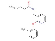 N-{[2-(2-methylphenoxy)-3-pyridinyl]methyl}-4-pentenamide
