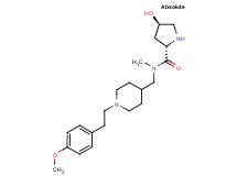 (4R)-4-hydroxy-N-({1-[2-(4-methoxyphenyl)ethyl]-4-piperidinyl}methyl)-N-methyl-L-prolinamide dihydrochloride