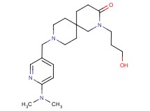 9-{[6-(dimethylamino)pyridin-3-yl]methyl}-2-(3-hydroxypropyl)-2,9-diazaspiro[5.5]undecan-3-one