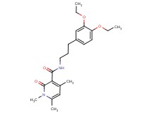 N-[3-(3,4-diethoxyphenyl)propyl]-1,4,6-trimethyl-2-oxo-1,2-dihydropyridine-3-carboxamide