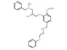 1-[benzyl(methyl)amino]-3-(2-methoxy-5-{[(2-phenoxyethyl)amino]methyl}phenoxy)-2-propanol