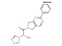2-phenyl-6-[(2S)-2-(1H-tetrazol-1-yl)propanoyl]-6,7-dihydro-5H-pyrrolo[3,4-d]pyrimidine
