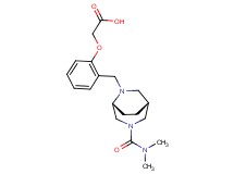 [2-({(1R*,5R*)-3-[(dimethylamino)carbonyl]-3,6-diazabicyclo[3.2.2]non-6-yl}methyl)phenoxy]acetic acid