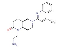 rel-(4aS,8aR)-1-(2-aminoethyl)-6-(4-methyl-2-quinolinyl)octahydro-1,6-naphthyridin-2(1H)-one dihydrochloride