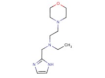 N-ethyl-N-(1H-imidazol-2-ylmethyl)-2-morpholin-4-ylethanamine