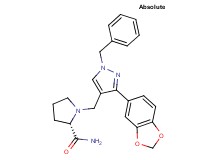 1-{[3-(1,3-benzodioxol-5-yl)-1-benzyl-1H-pyrazol-4-yl]methyl}-L-prolinamide