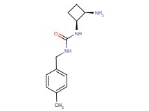 N-[(1S*,2R*)-2-aminocyclobutyl]-N'-(4-methylbenzyl)urea