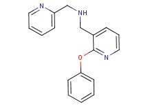 1-(2-phenoxy-3-pyridinyl)-N-(2-pyridinylmethyl)methanamine
