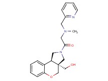 [(3aS*,9bS*)-2-[N-methyl-N-(pyridin-2-ylmethyl)glycyl]-1,2,3,9b-tetrahydrochromeno[3,4-c]pyrrol-3a(4H)-yl]methanol