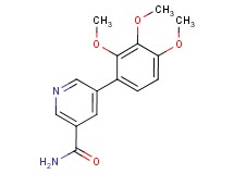 5-(2,3,4-trimethoxyphenyl)nicotinamide