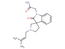 2-[1'-(3-methyl-2-buten-1-yl)-2-oxospiro[indole-3,3'-pyrrolidin]-1(2H)-yl]acetamide
