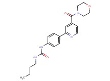 N-butyl-N'-{4-[4-(morpholin-4-ylcarbonyl)pyridin-2-yl]phenyl}urea