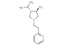 rel-(3R,4S)-4-isopropyl-1-[2-(2-pyridinyl)ethyl]-3-pyrrolidinamine dihydrochloride