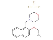 4-[(2-ethoxy-1-naphthyl)methyl]-2-(trifluoromethyl)morpholine
