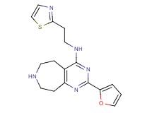 2-(2-furyl)-N-[2-(1,3-thiazol-2-yl)ethyl]-6,7,8,9-tetrahydro-5H-pyrimido[4,5-d]azepin-4-amine