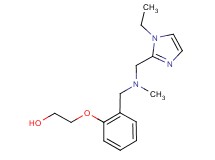 2-(2-{[[(1-ethyl-1H-imidazol-2-yl)methyl](methyl)amino]methyl}phenoxy)ethanol