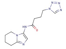 N-(5,6,7,8-tetrahydroimidazo[1,2-a]pyridin-3-yl)-4-(1H-tetrazol-1-yl)butanamide
