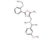 N-{[2-(2-ethoxyphenyl)-5-methyl-1,3-oxazol-4-yl]methyl}-1-(3-methoxyphenyl)-N-methylethanamine