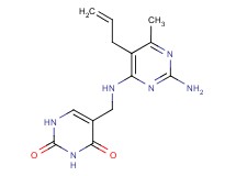 5-{[(5-allyl-2-amino-6-methylpyrimidin-4-yl)amino]methyl}pyrimidine-2,4(1H,3H)-dione