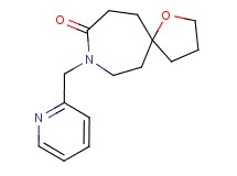 8-(2-pyridinylmethyl)-1-oxa-8-azaspiro[4.6]undecan-9-one