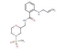 2-(allylamino)-N-{[4-(methylsulfonyl)morpholin-2-yl]methyl}benzamide