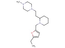 1-(2-{1-[(5-ethyl-2-furyl)methyl]piperidin-2-yl}ethyl)-4-methylpiperazine