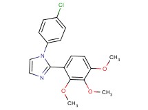1-(4-chlorophenyl)-2-(2,3,4-trimethoxyphenyl)-1H-imidazole