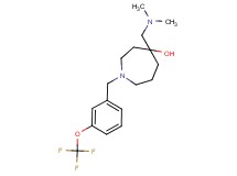 4-[(dimethylamino)methyl]-1-[3-(trifluoromethoxy)benzyl]-4-azepanol