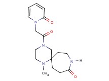 1-methyl-4-[(2-oxo-1(2H)-pyridinyl)acetyl]-1,4,9-triazaspiro[5.6]dodecan-10-one