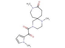 1,9-dimethyl-4-[(1-methyl-1H-pyrrol-2-yl)(oxo)acetyl]-1,4,9-triazaspiro[5.6]dodecan-10-one
