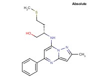 (2S)-2-[(2-methyl-5-phenylpyrazolo[1,5-a]pyrimidin-7-yl)amino]-4-(methylthio)butan-1-ol